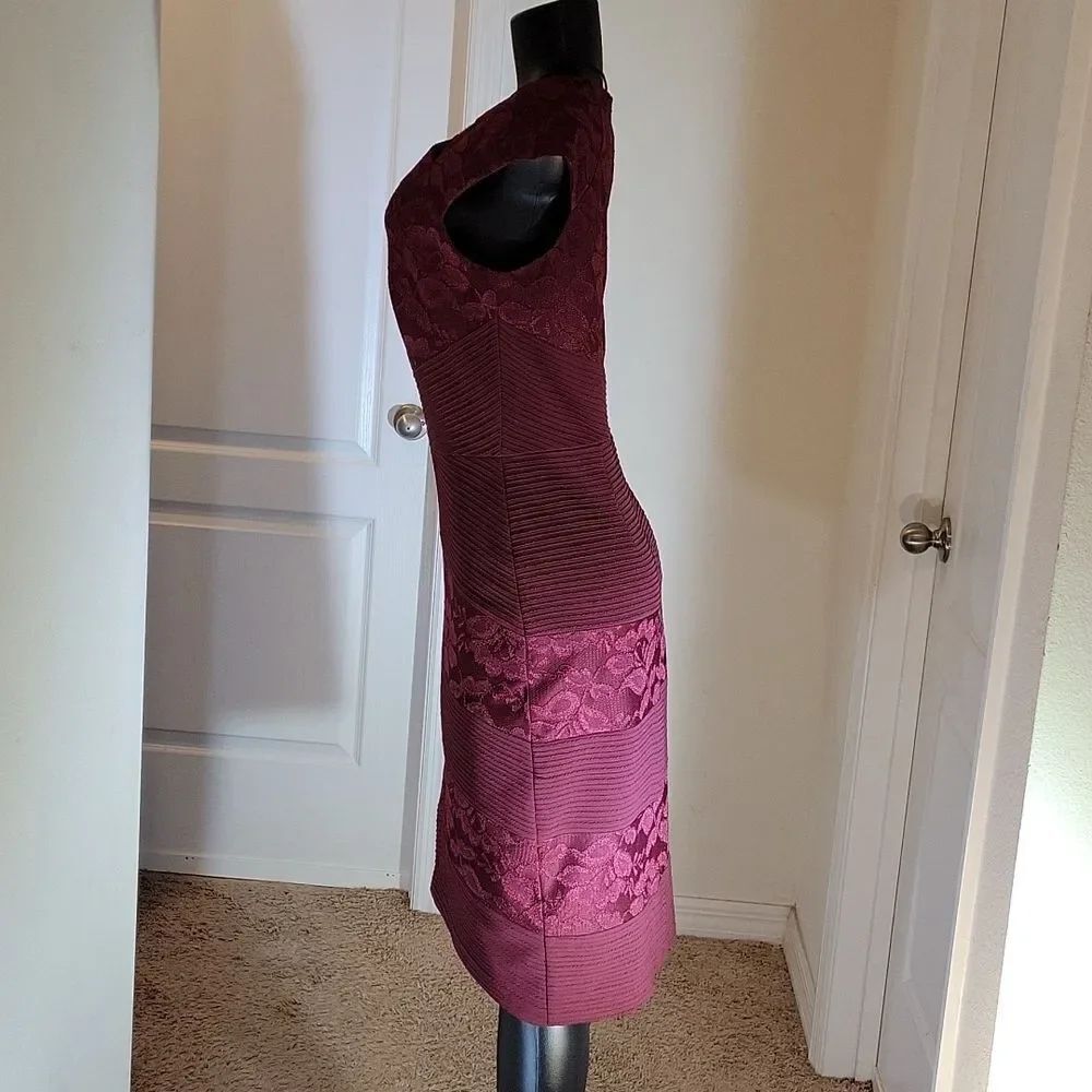 BRAND NEW MELROSE MELROSE SOCIAL ROUNDNECK LINE SLEEVELESS DRESS - Picture 8 of 16